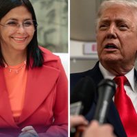 Trump mantiene una “larga” llamada con Delcy Rodríguez: “Es una persona estupenda”