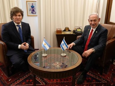 Netanyahu felicitó a Milei por la victoria en las elecciones legislativas