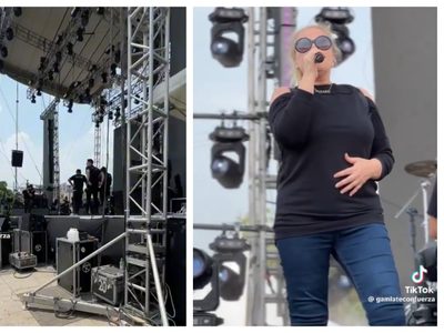 Alicia Villarreal realizó prueba de sonido minutos antes de colapso de escenario en la GAM