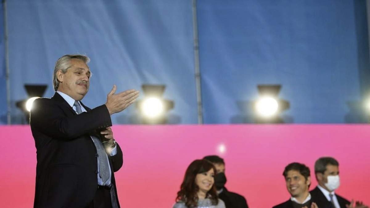 El presidente de la Nación, Alberto Fernández. Fuente: (Twitter)