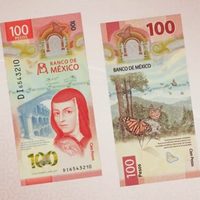 El billete mexicano de 100 pesos de Sor Juana es nombrado el mejor de 2020