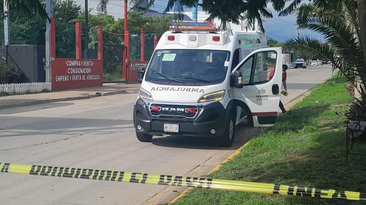 Ambulancia implicada en el delito