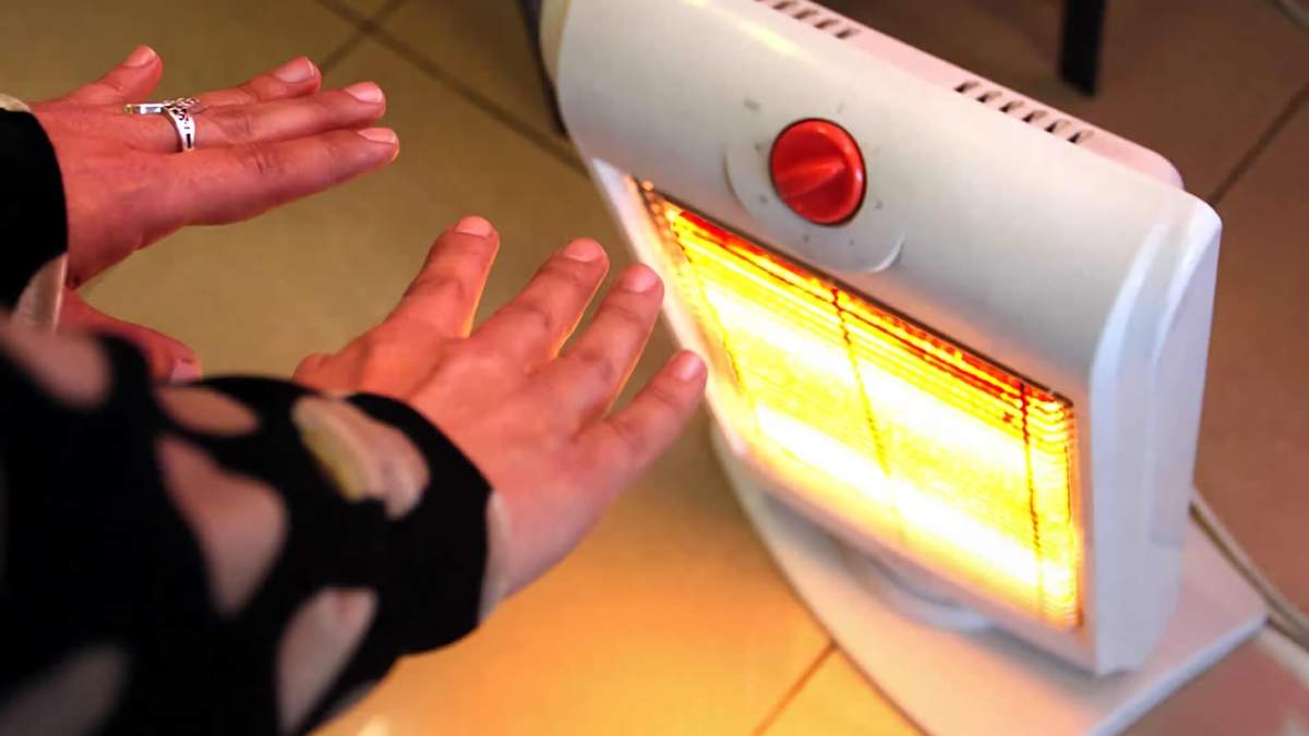 Calefacción eléctrica. Fuente: (Twitter)