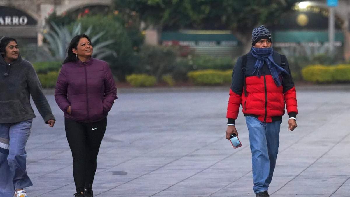 Ambiente muy frío en la Ciudad de México
