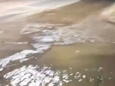 Video: vecinos de Luján reclaman obras urgentes por inundaciones crónicas en Castro Barros y Vieytes
