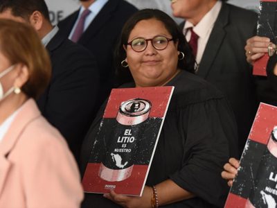 Citlalli Hernández vuelve al Senado para participar "en la defensa de nuestro litio"