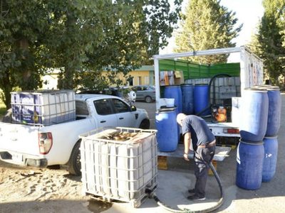 Lograron recolectar en Zapala más de mil litros de aceite vegetal usado