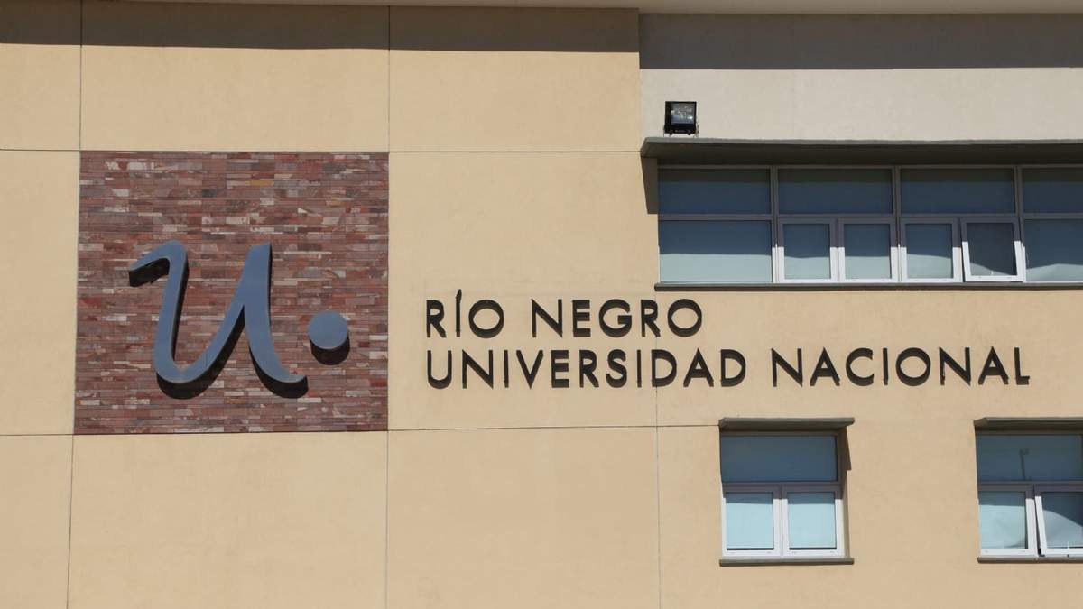 Una de las sedes de la UNRN que próximamente anunciará su la estadía de Criminología en Cipolletti. Fuente: (Twitter)