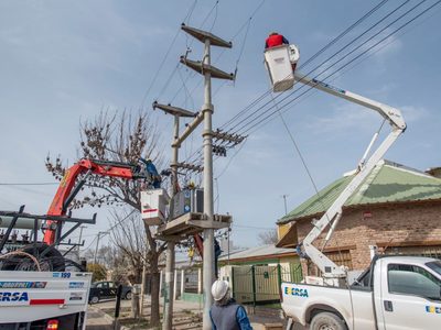 Nuevamente robaron un transformador de media tensión en Allen