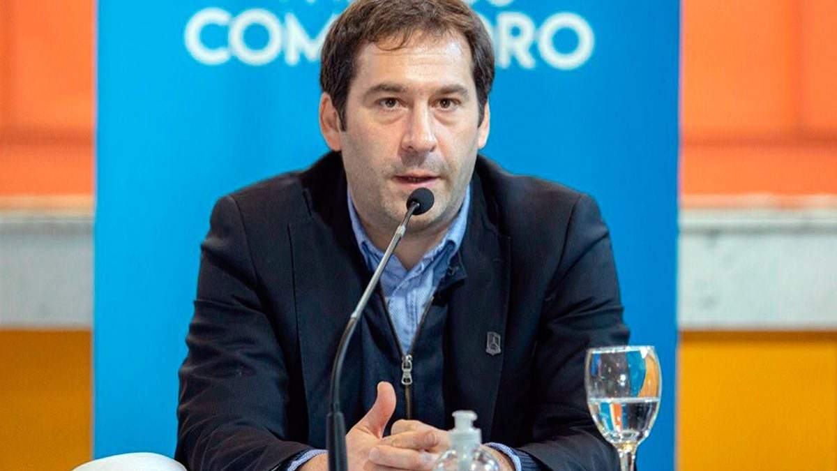Juan Pablo Luque, intendente de Comodoro Rivadavia. Fuente: (Twitter)