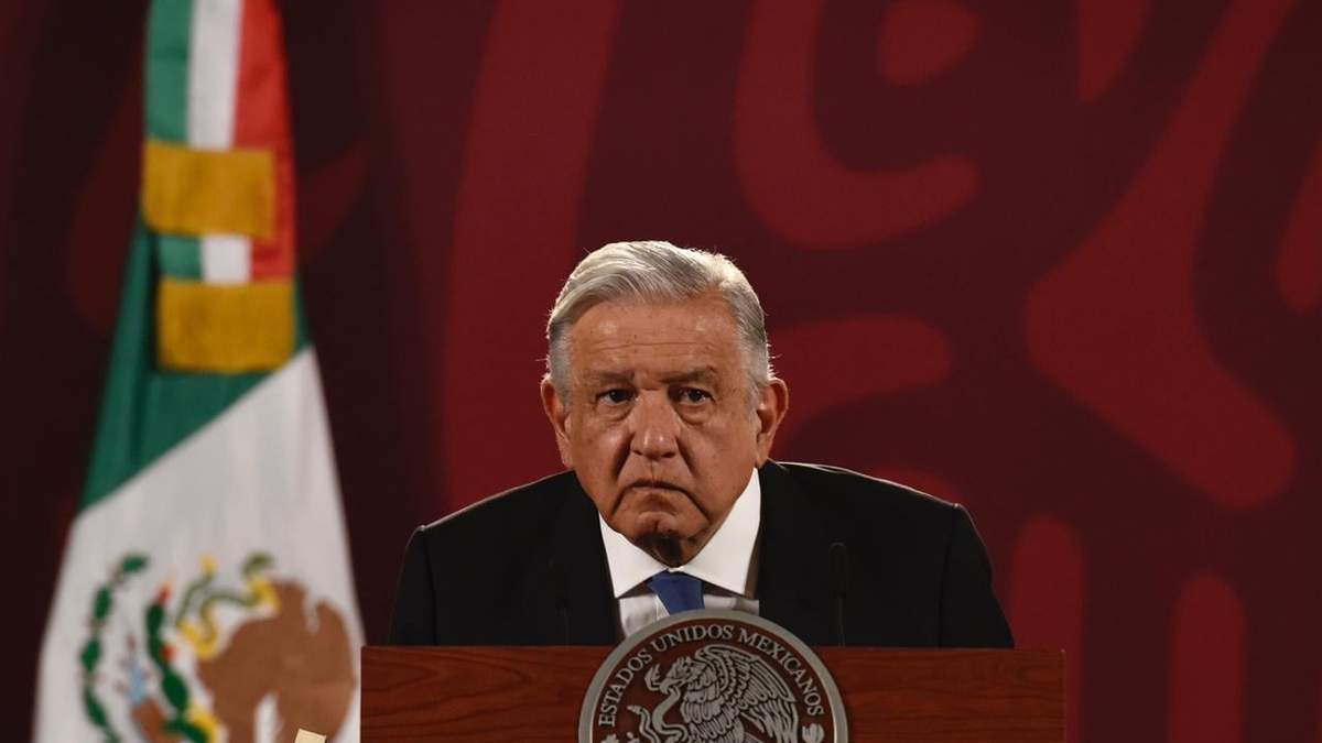 El presidente Andrés Manuel López Obrador en la mañanera