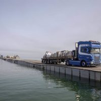 EU restaura el muelle para llevar ayuda a la Franja de Gaza