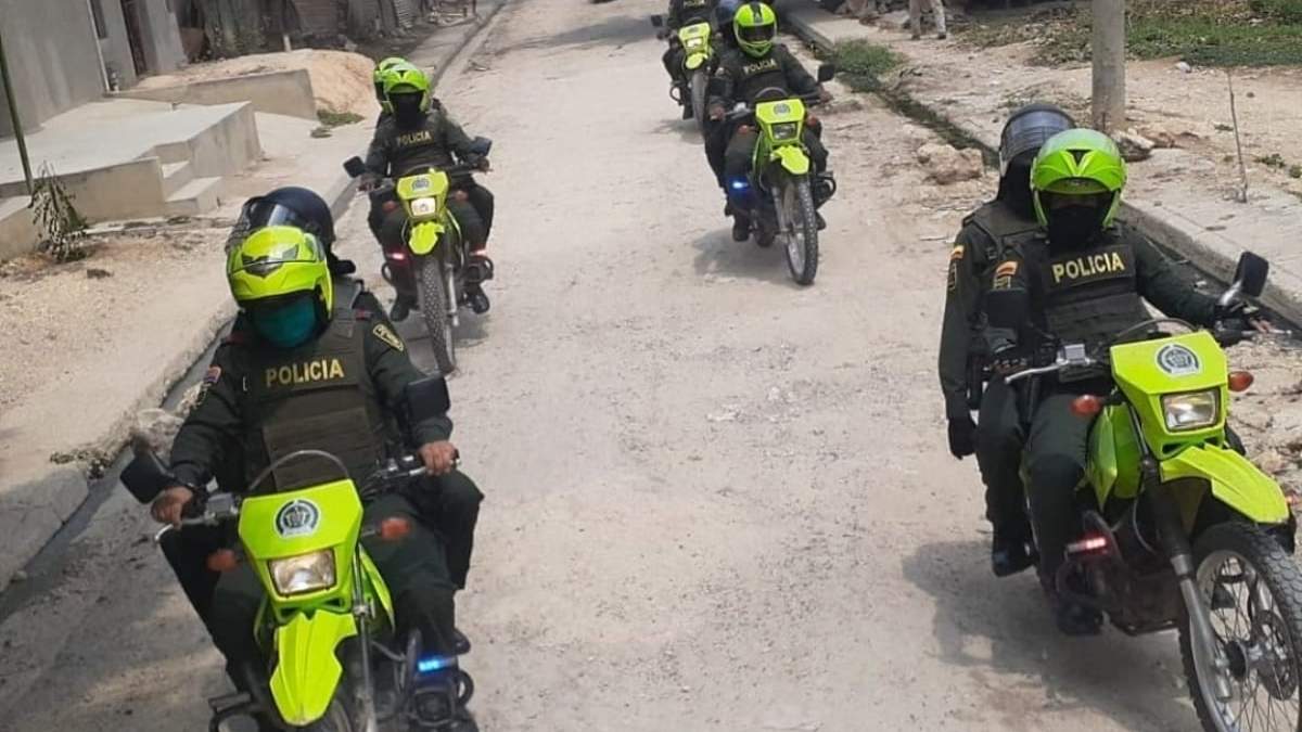 Policía Nacional de Colombia, en alerta ante posibles brotes de violencia
