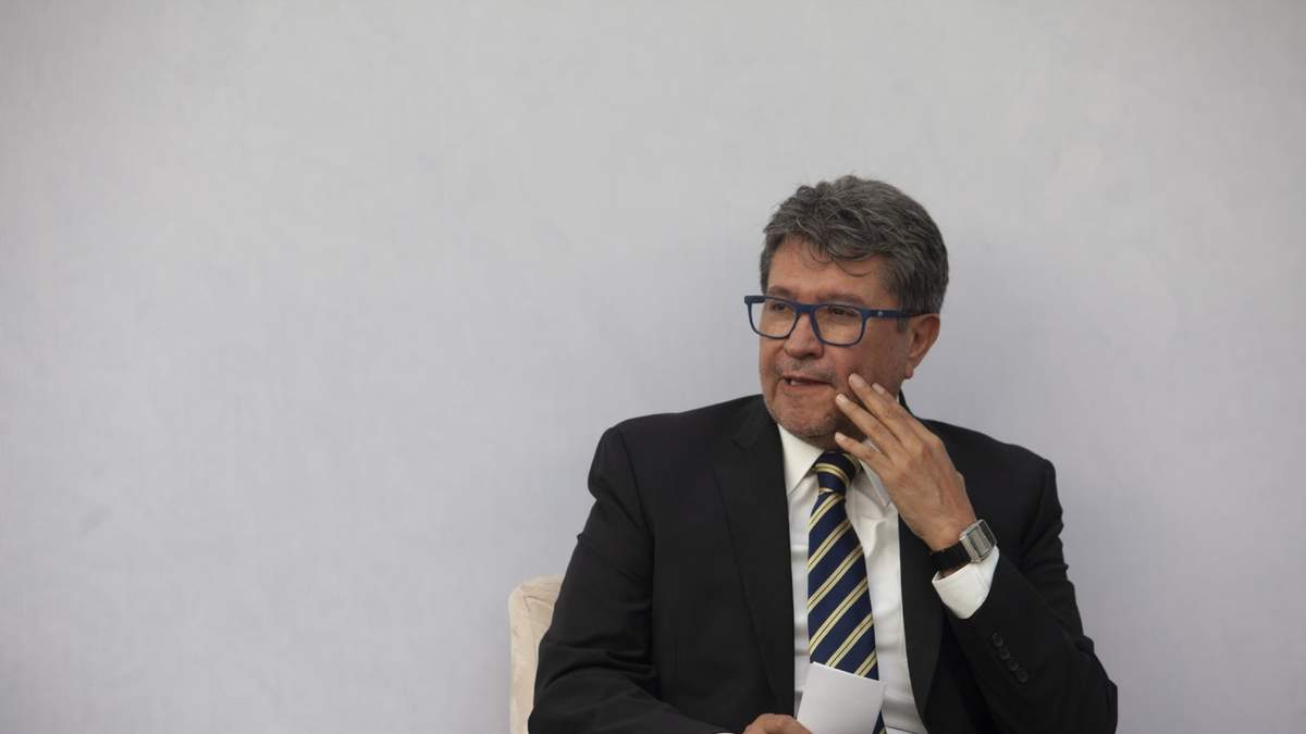 El senador Ricardo Monreal