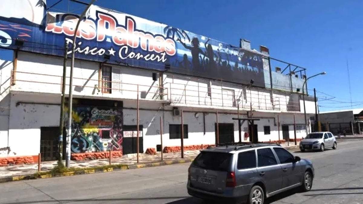 Boliche Las Palmas. Fuente: (LMNeuquén)