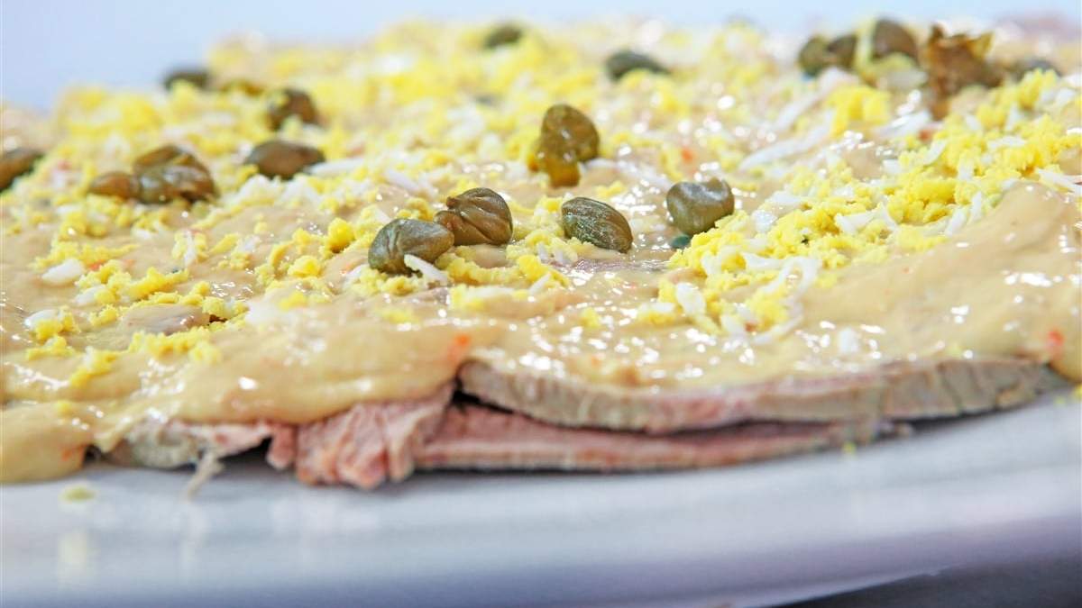 Vitel toné. Fuente: (Instagram).
