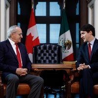 Seade se reúne con Trudeau; confía en que el T-MEC se ratifique este año
