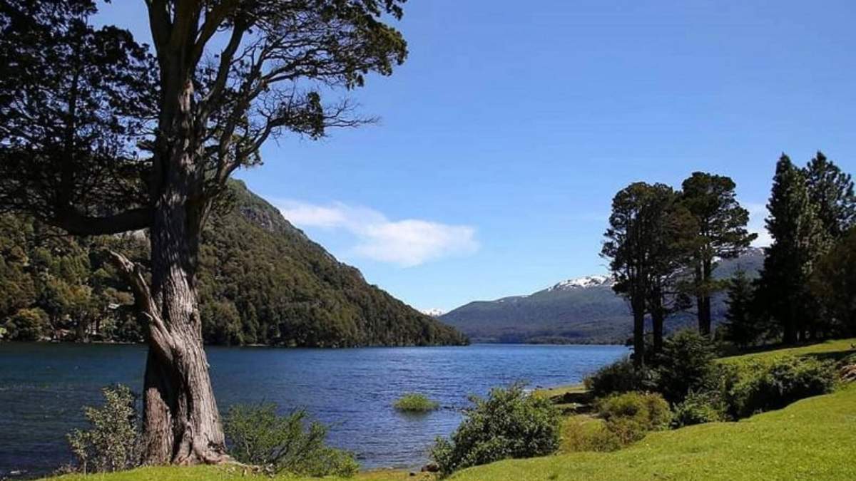 Lago Paimún, un lugar mágico. Fuente: (Twitter)