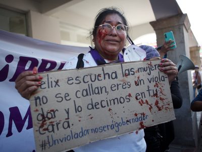 Feminista fue agredida por una simpatizante de Félix Salgado Macedonio en Iguala