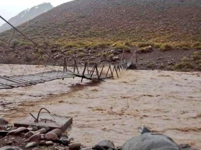 El Departamento Minas, uno de los más afectados por el temporal de lluvia