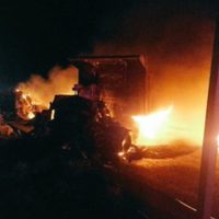 Reportan enfrentamiento y narcobloqueos en Teocaltiche, Jalisco (Video)