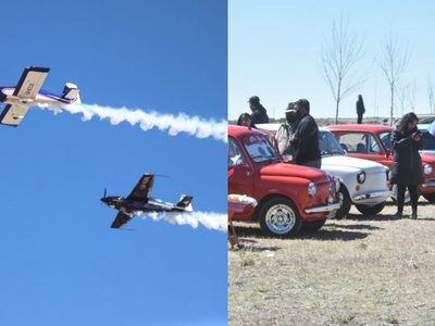 Más de 3 mil personas en Zapala vibraron el fin de semana con el evento "Turismo en el Aire"