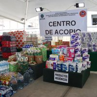 Cámara de Diputados instala centro de acopio para afectados del huracán “John”