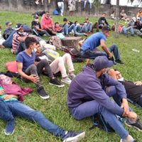Sale de Honduras caravana con 250 migrantes rumbo a EU