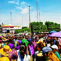 El #8M en el oriente del Edomex: 'las mujeres de la periferia existen y resisten”