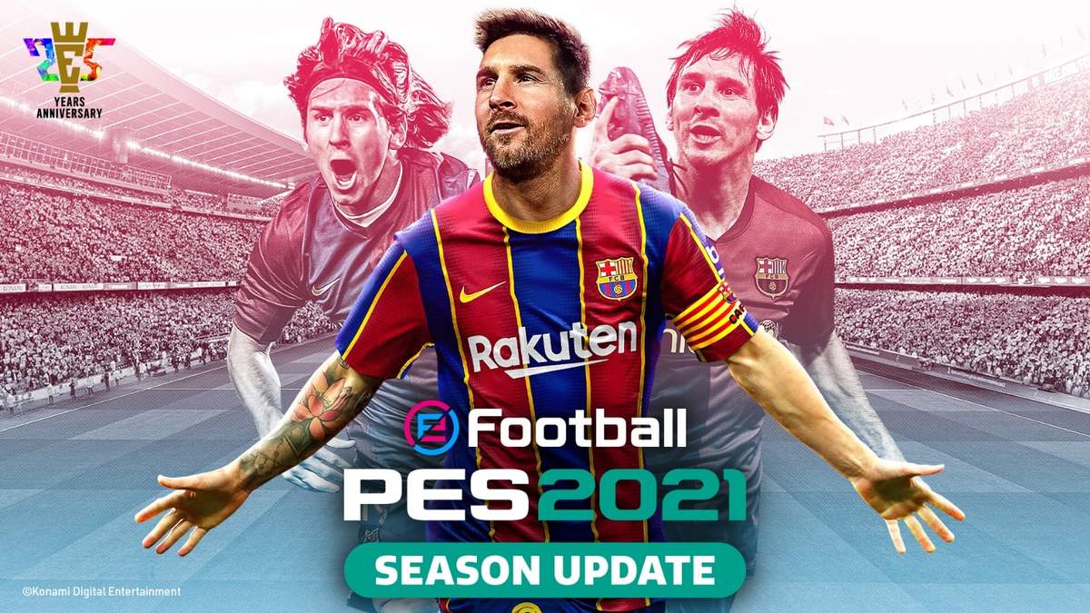 eFootball PES 2021 SEASON UPDATE. Fuente: (Twitter)