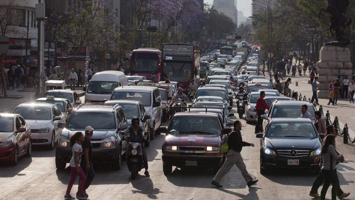 Tráfico en la CDMX