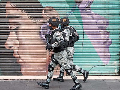Atorada, la militarización de la Guardia Nacional