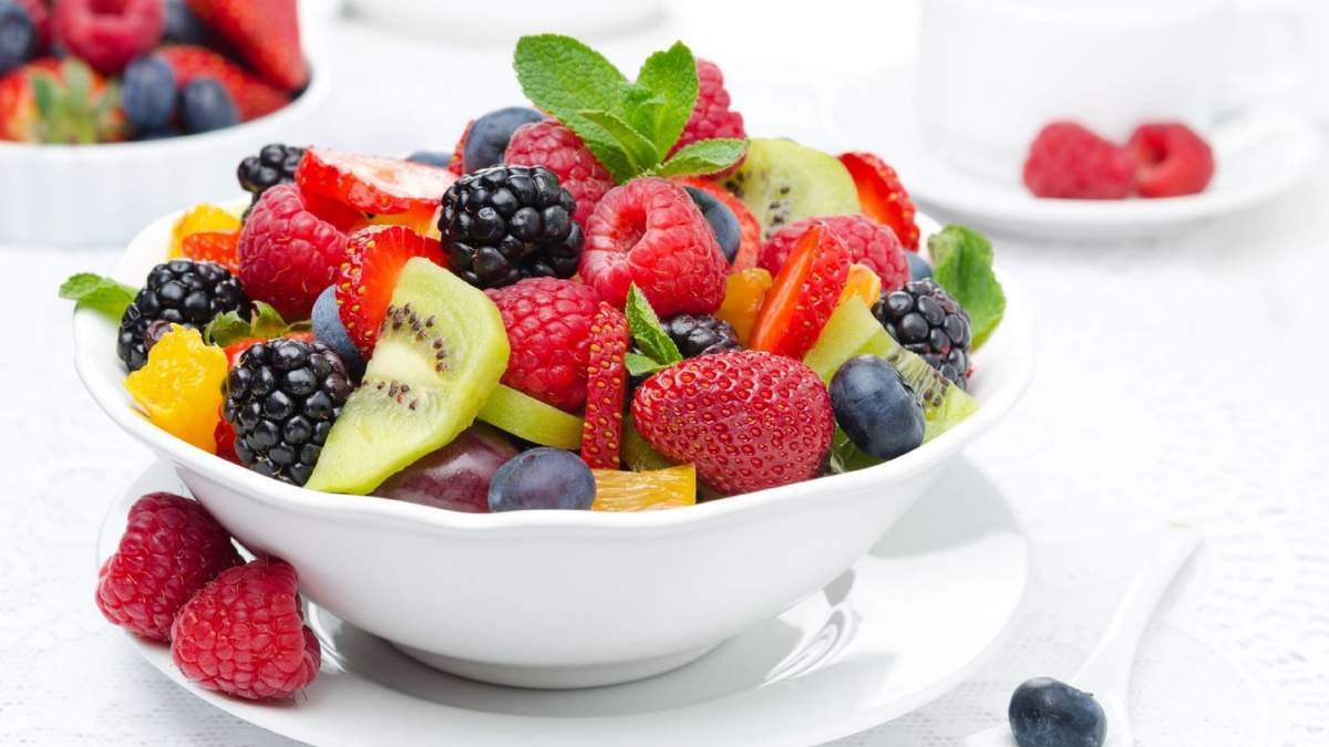 Ensalada de frutas. Fuente: (Instagram)