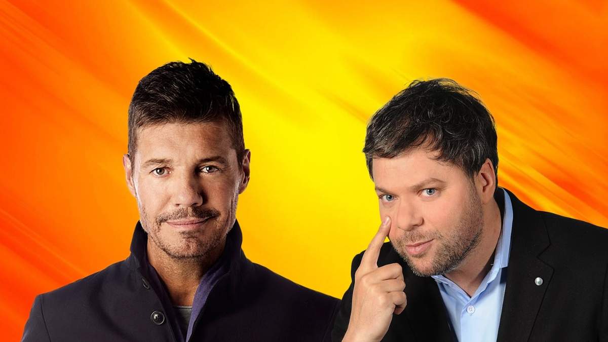 Marcelo Tinelli y Guido Kaczka. Fuente: (Minuto Neuquén)