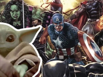 Marvel homenajeó a "Star Wars" de la mano de Baby Yoda en el crossover del momento