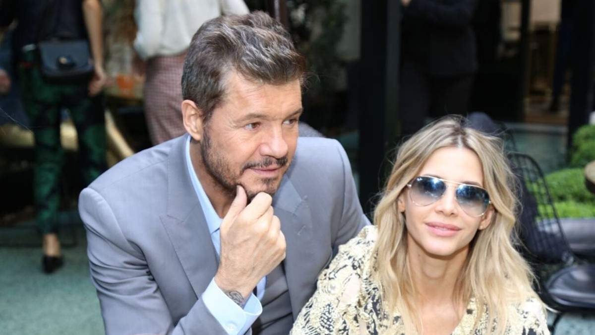 Marcelo Tinelli y Guillermina Valdés. Fuente: (Twitter)