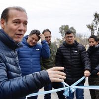 Inauguraron 10 cuadras de asfalto al oeste de la ciudad