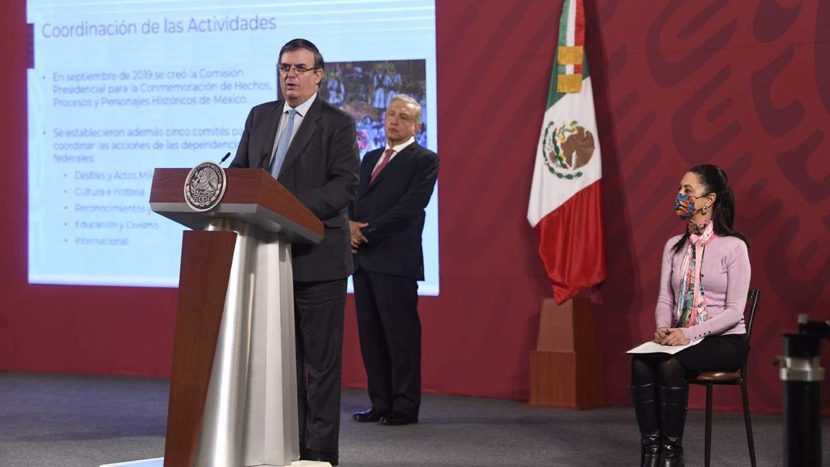El presidente, el canciller y la jefa de gobierno