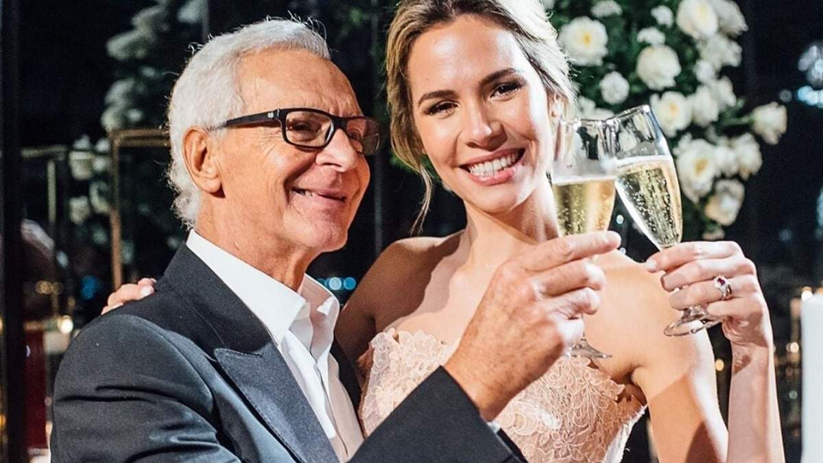 Eduardo Costantini y Elina Fernández. Fuente: (Instagram)