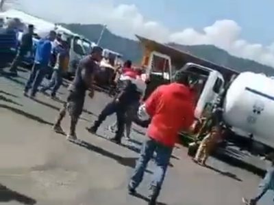 Amexgas se deslinda de destrozos causados por gaseros