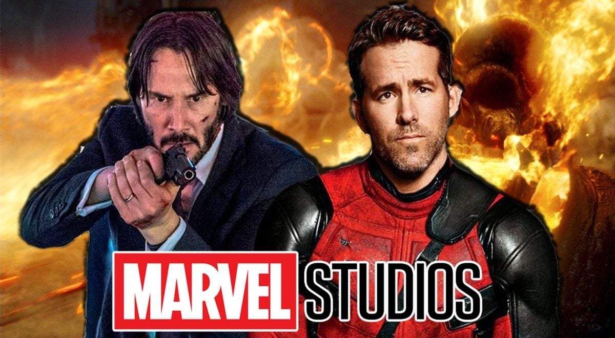 Keanu Reeves y Ryan Reynolds. Fuente: (Instagram)