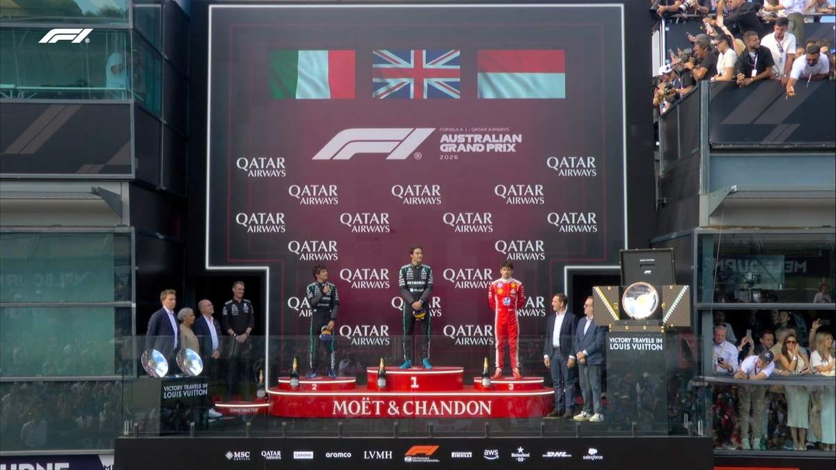 George Russell gana el GP de Australia de Fórmula 1 y Mercedes consigue el 1-2