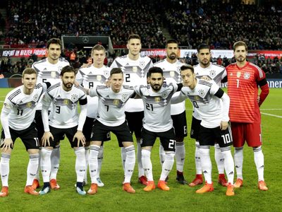 El particular gesto de la selección alemana por el coronavirus