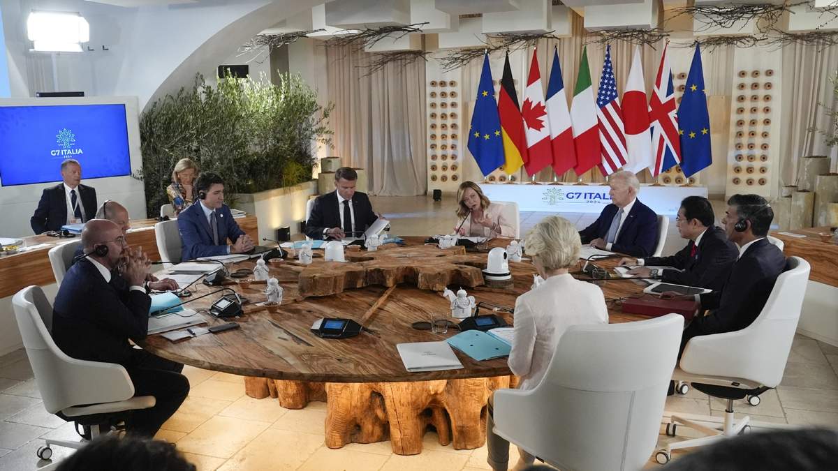 Sesión de trabajo en el G7, el jueves 13 en Borgo Egnazia, Italia