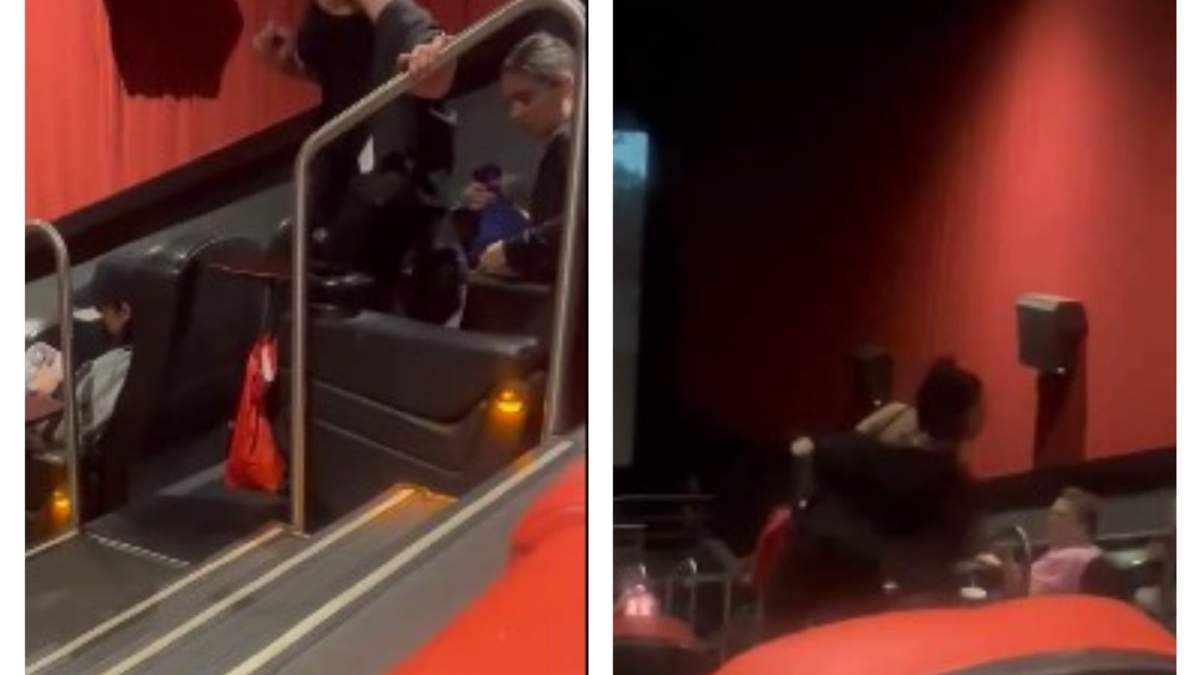 Lady Cinemex insulta a la gente en sala de cine