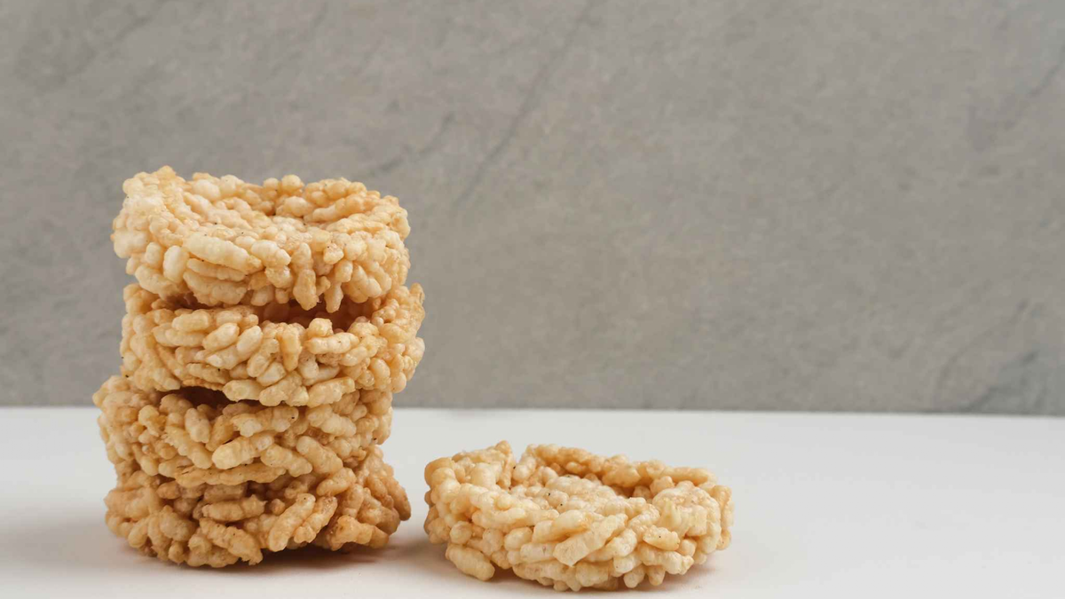 Galletas de pochoclos. Fuente: (Instagram)