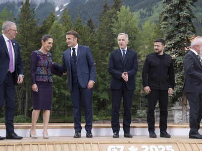 Así fue la participación de Claudia Sheinbaum en la Cumbre del G7 (Fotogalería y video)