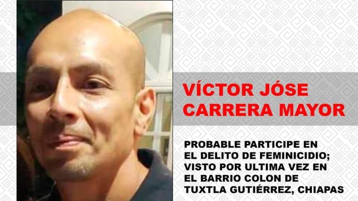 El sospechoso del feminicidio