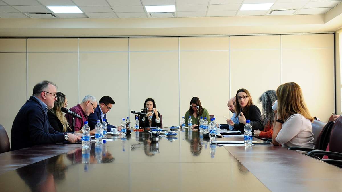 Reunión de la comisión de Educación, Cultura, Ciencia y Tecnología. Fuente: (Legislatura de Neuquén)