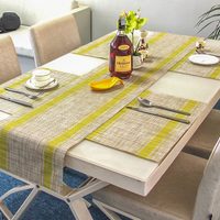El secreto de la abuela para limpiar los individuales de tu mesa comedor y dejarlos como nuevos